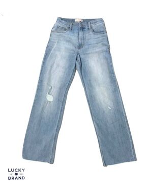 Lucky brand wide leg high rise size 6 28 regular